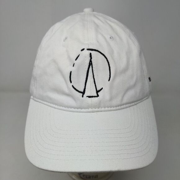 Sam Smith Men's Slideback Hat White Adjustable Embroidered Logo 100% Cotton - Picture 3 of 12
